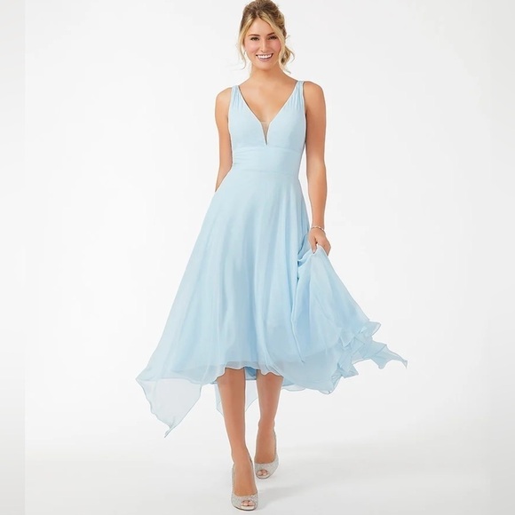 PEACH NWT MORILEE BRIDESMAIDS 21701 - Picture 2 of 10